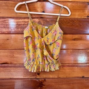 Hollister cropped tank